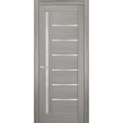 Sartodoors French Interior Door, 36" x 96", Gray QUADRO4088ID-SSS-3696